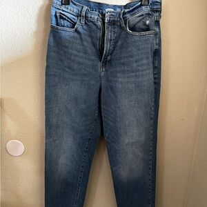 Old Navy Sky-Hi Straight Blue Jeans